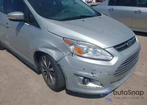 2017 Ford C-Max Hybrid Titanium z USA, uszkodzony, nr VIN 1FADP5DUXHL118550